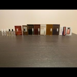 Perfume Fragrance Samples Set of 15 Tom Ford Carolina Herrera Good Girl Burberry